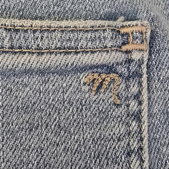 Madewell Jeans 11"High-Rise Skinny Crop Jeans Size 31 TENCEL™ Denim Edition - Picture 11 of 12